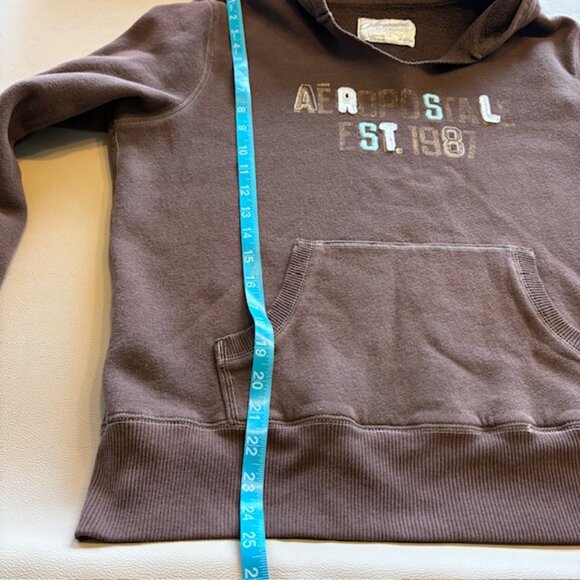 Aeropostale Vintage Pullover Hoodie Embroidered Womens Sweatshirt Est 1987 Logo - Picture 8 of 13